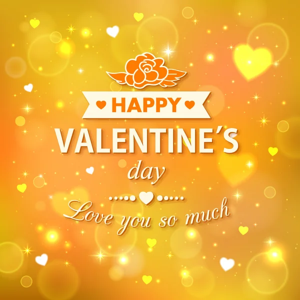 Happy Valentine's day holiday — Stock Vector