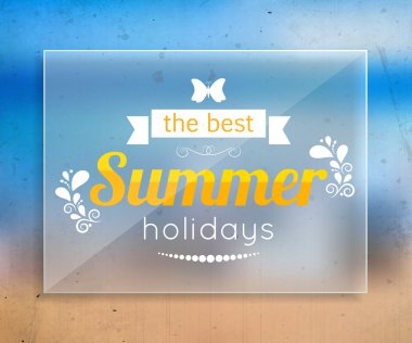 yaz tatili arka plan