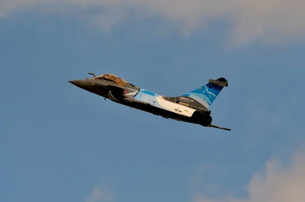 Gdynia Poland August 2021 Flight French Air Force Dassault Rafale — Stock Photo, Image