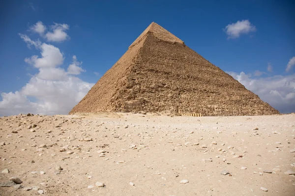 Grande Piramide Giza Primo Piano Egitto — Foto Stock