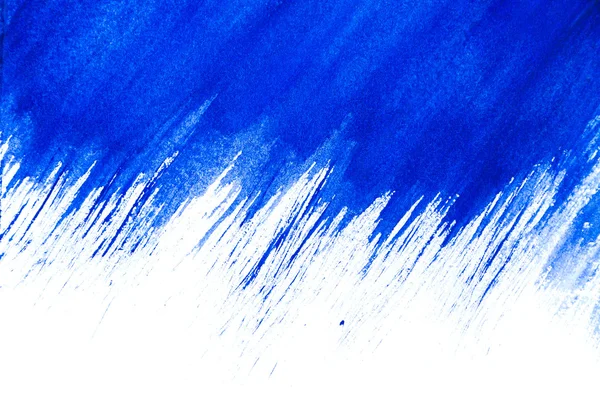 Абстрактные синие акварели — стоковое фото