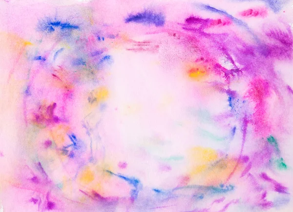 Aquarela rosa twirl fundo — Fotografia de Stock