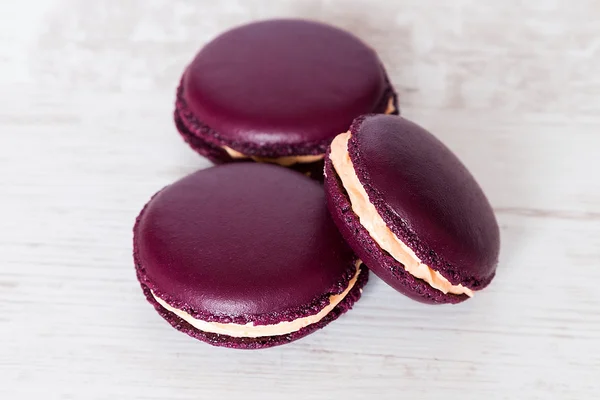 Tradycyjne francuskie macarons — Zdjęcie stockowe