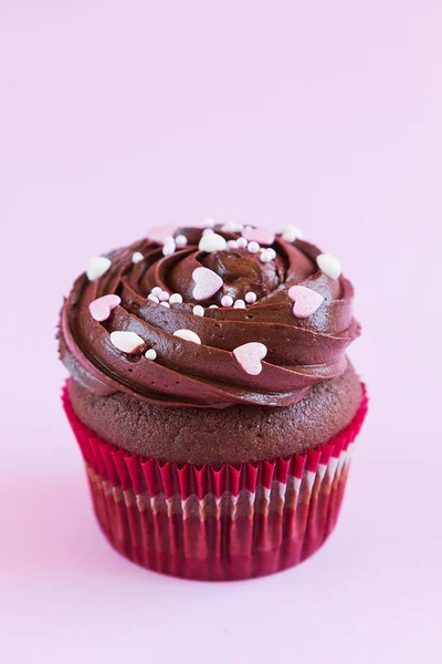 Pastel de chocolate casero — Foto de Stock