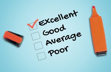 mükemmel kelime ile denetim listesi