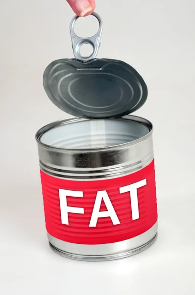 Fat word — Stock Photo, Image