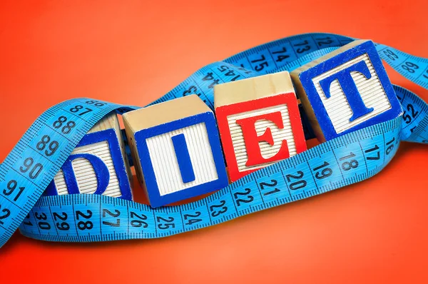 Diet word — Stock Photo, Image