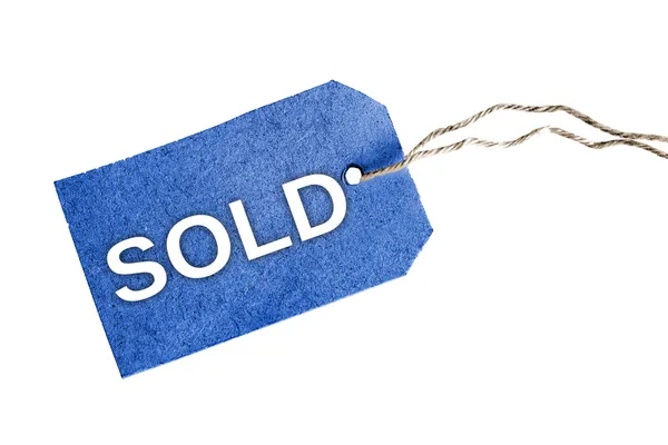 Sold word — Stock Photo, Image