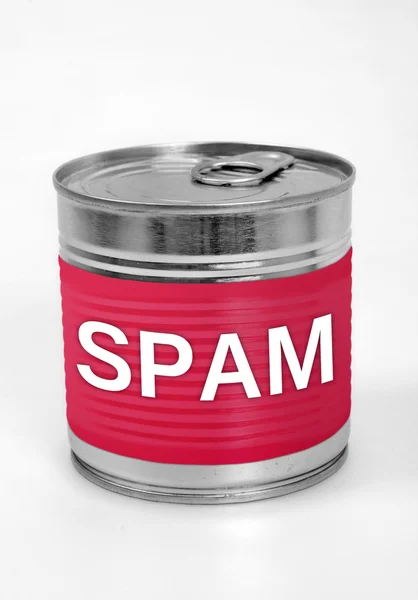 Comida de spam — Fotografia de Stock