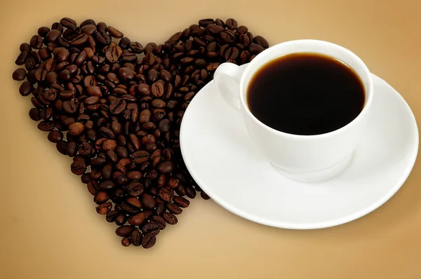 Love coffee — Stock Photo, Image