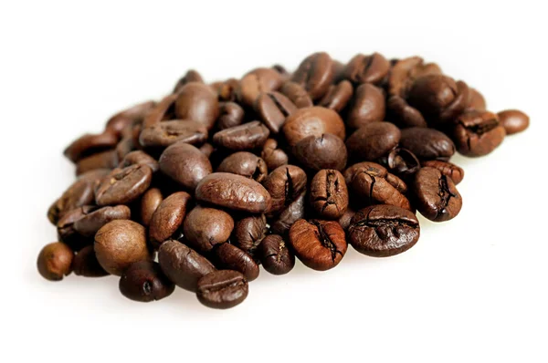Isolated coffee beans — Stock Photo, Image