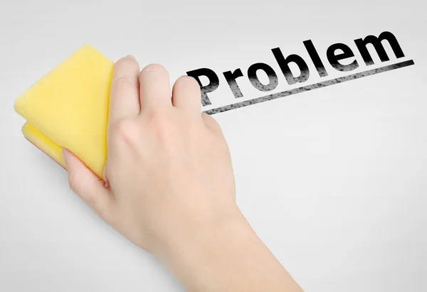 Problematiskt ord. — Stockfoto