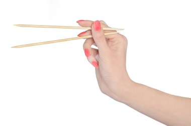 izole sürükleyici chopsticks