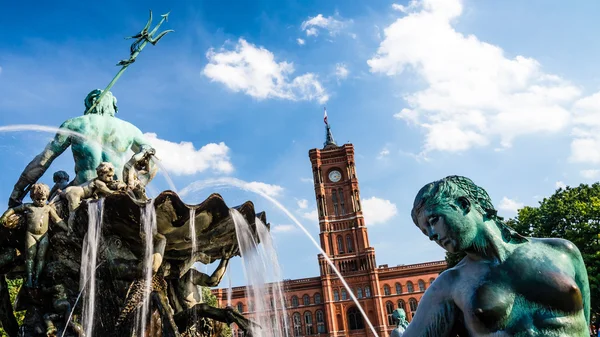 Ратуша Берлина — стоковое фото