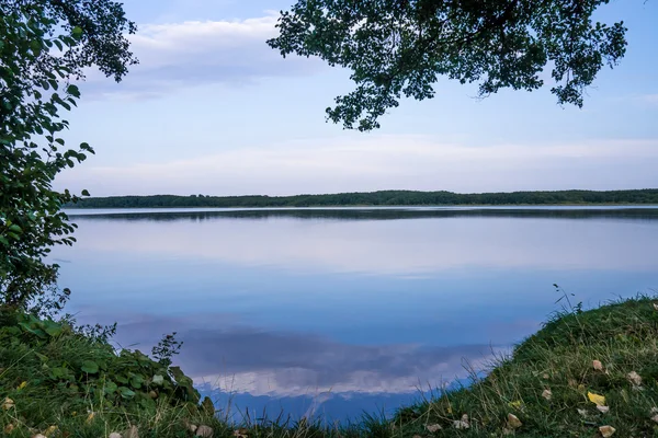 Lake in evening — Stock Photo, Image