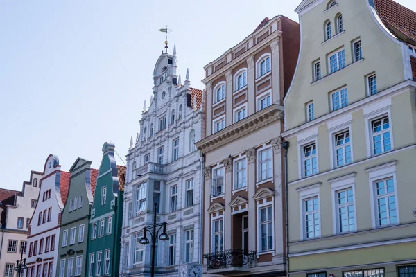 Marktplatz in Rostock — Stockfoto