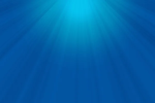 Su altında güneş ışığı — Stok fotoğraf