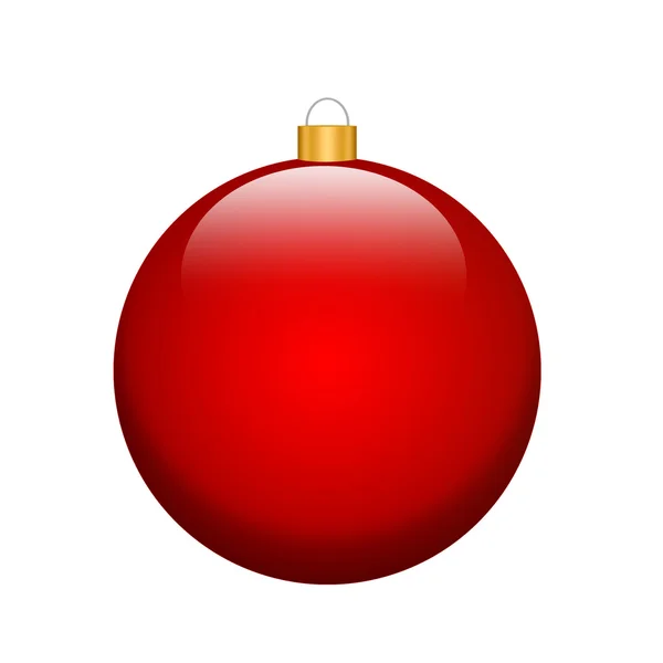 Isolated christmas bulb — Stock Photo, Image