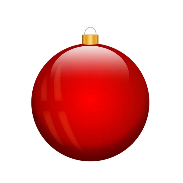 Christmas bulb isolated — Stock Photo, Image
