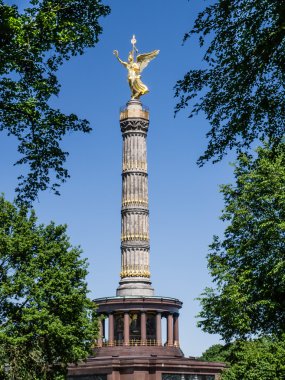 The Victory Column in Berlin clipart