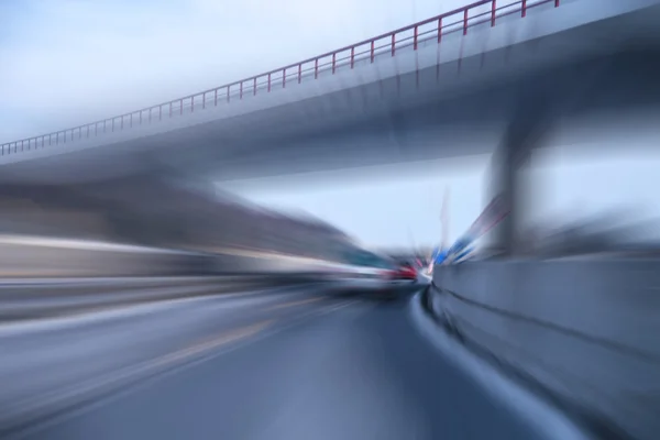 高速道路上のトラフィック — ストック写真