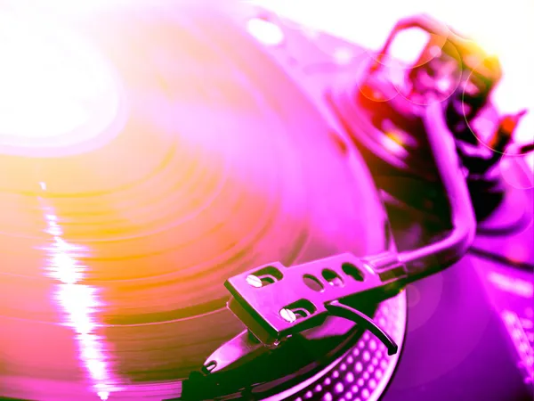 Gramofon DJ Zdjęcie Stockowe