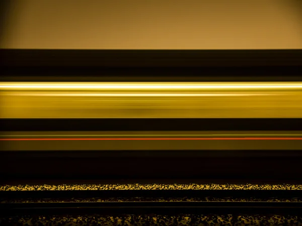 Tåg i rörelse — Stockfoto