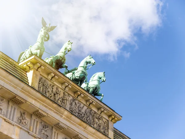 Brandenburger Tor på nära håll — Stockfoto