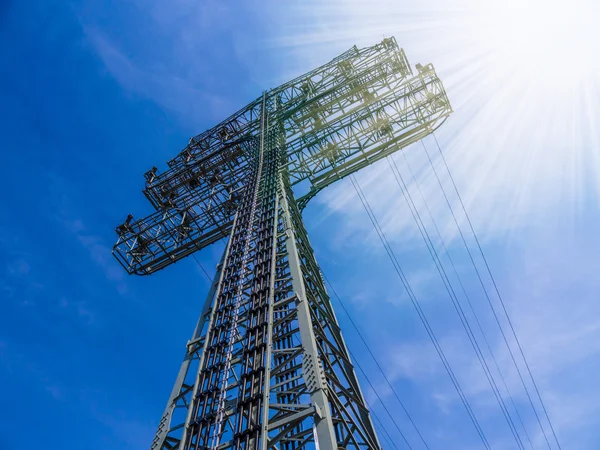 Torre elétrica — Fotografia de Stock