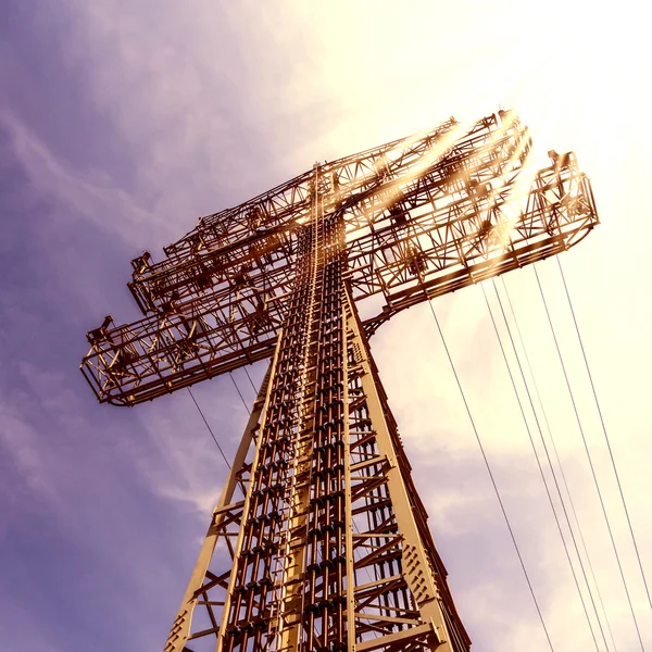 Torre elétrica — Fotografia de Stock