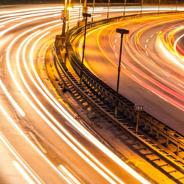 Feux de voiture — Photo