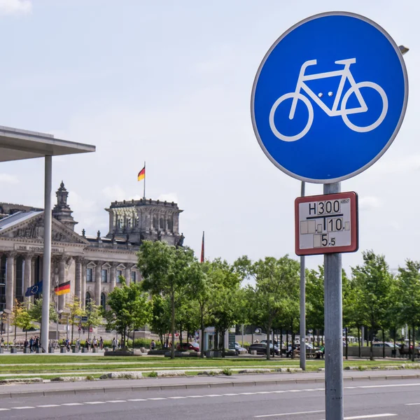 Cidade de bicicleta berlin — Fotografia de Stock