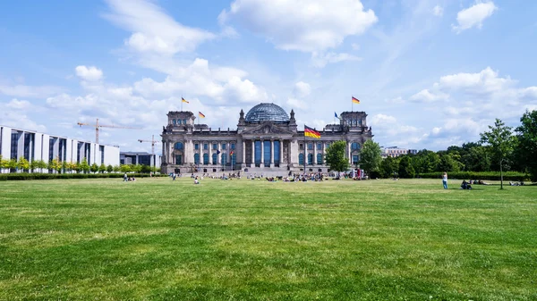 Bundestag i Berlin – stockfoto