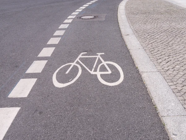 Σημάδι ποδηλάτων — Φωτογραφία Αρχείου