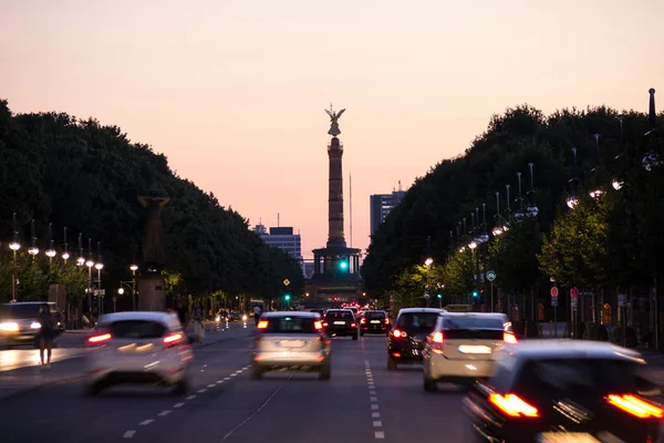 Rua para siegessaeul — Fotografia de Stock