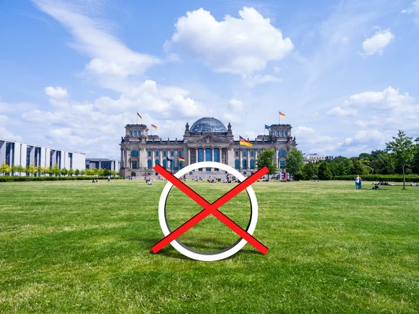 Bundestag eleitoral — Fotografia de Stock