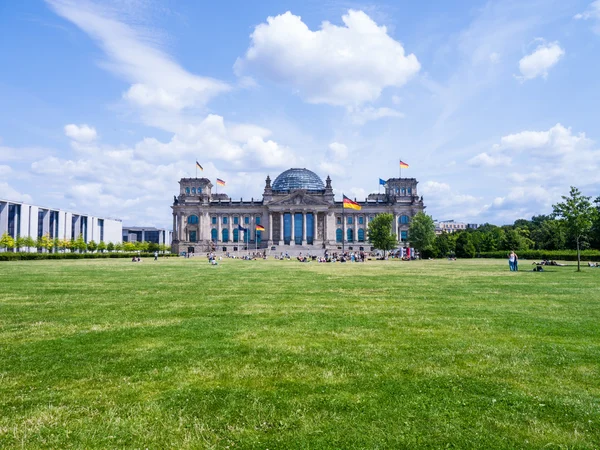 在柏林的联邦议院 — 图库照片