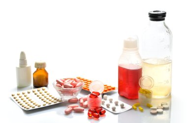 Natürmort, doktorlar tarafından tedavi için kullanılan tıbbi maddeler