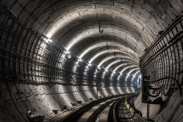 地下鉄のトンネル — ストック写真