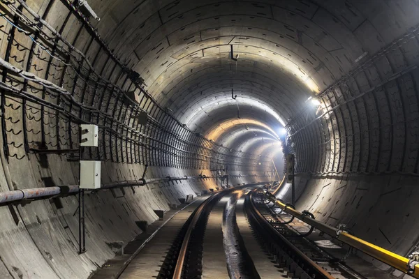Tunnel della metropolitana — Foto Stock