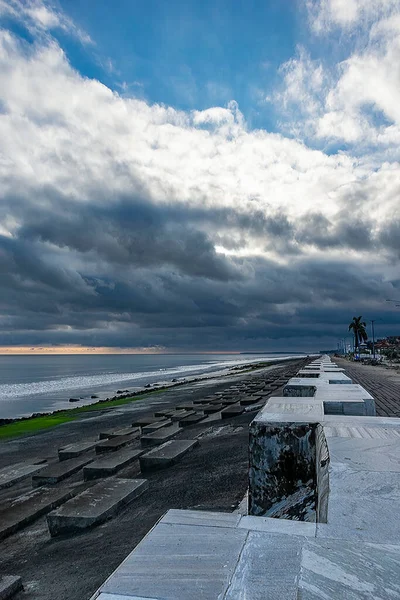 Beautiful Sunny Afternoor Landscape Sea Beach Digha West Bengal India — Zdjęcie stockowe