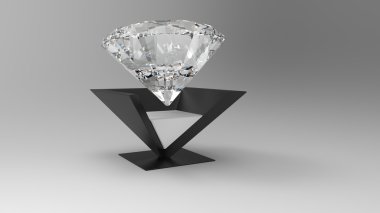 Diamond - beyaz piramit