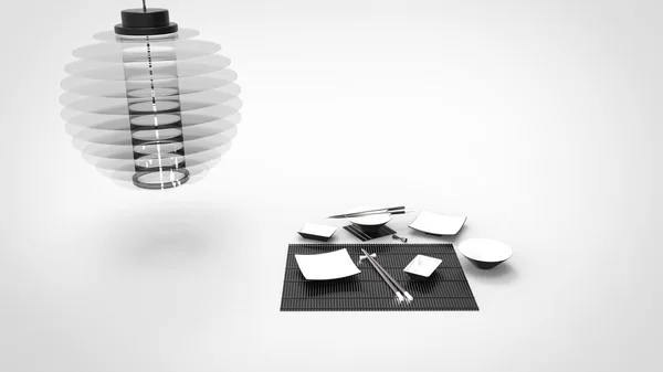 Japanese Style Dinner Set — Stock Photo, Image