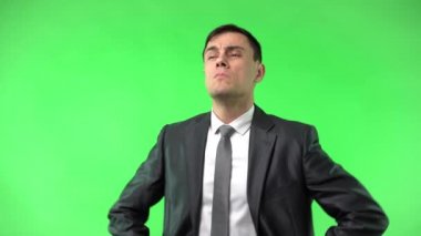 Ciddi bir girişimci boş alanı işaret ediyor.