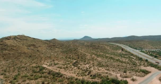 Zona selvaggia di montagna nello stato dell'Arizona — Video Stock