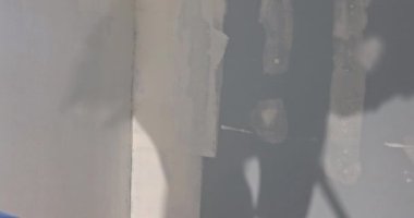 Boyacı Boyacı Duvarı Boyuyor Boya Pateniyle