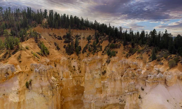 Panoramiczny Widok Kanion Syjonu Parku Narodowego Syjon Utah Usa — Zdjęcie stockowe