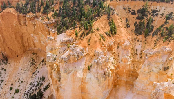 Widok Lotu Ptaka Kaniony Red Rock Przed Parkiem Narodowym Bryce — Zdjęcie stockowe