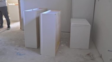 Ev Geliştirme Mutfağı Silme Görünümü yeni bir mutfağa yüklendi