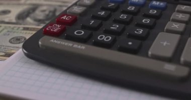 IRS form 1040 with individual income tax return of dollar bills of Stimulus economic tax return check